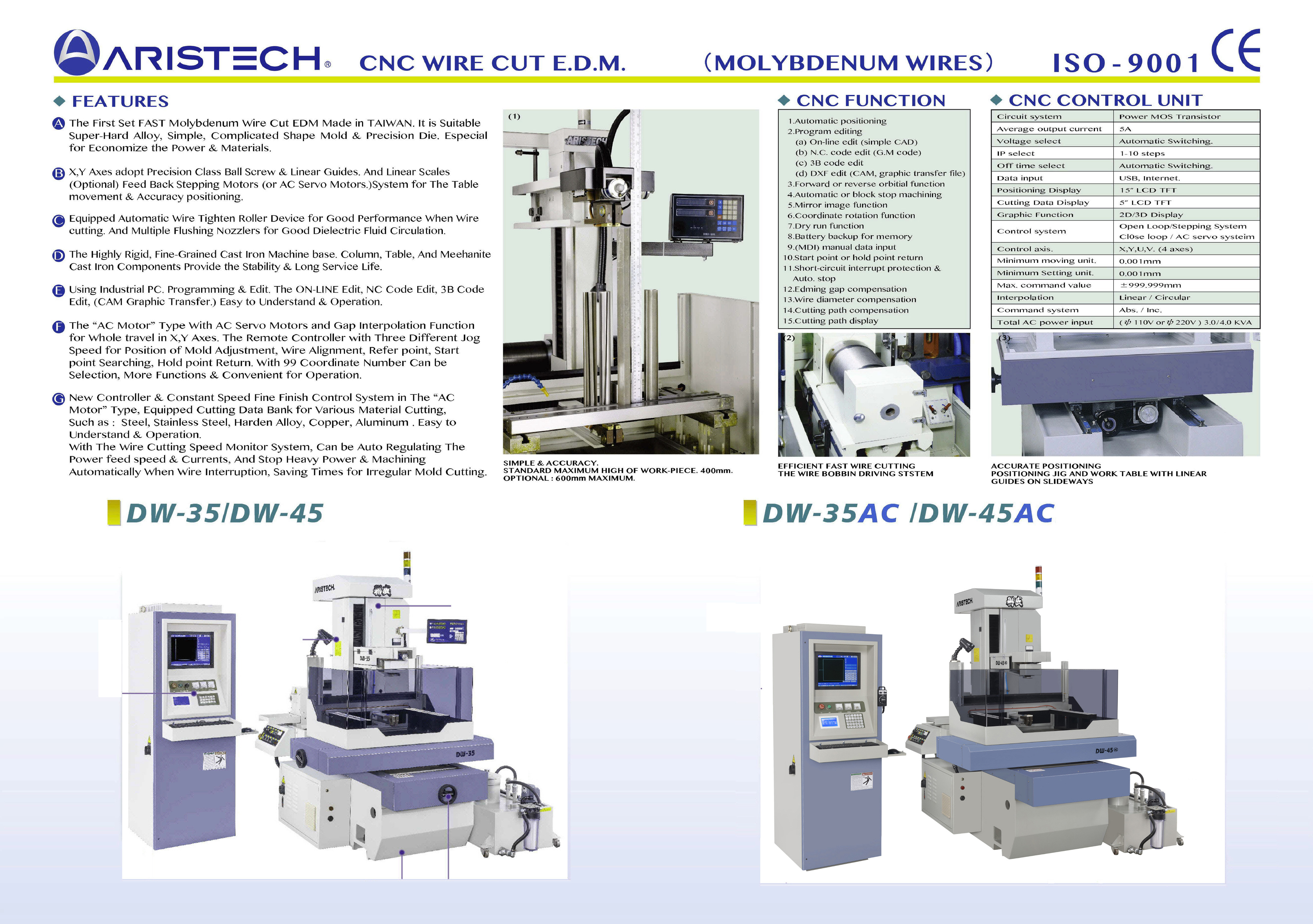 CNC Molybdenum Wire Cut EDM