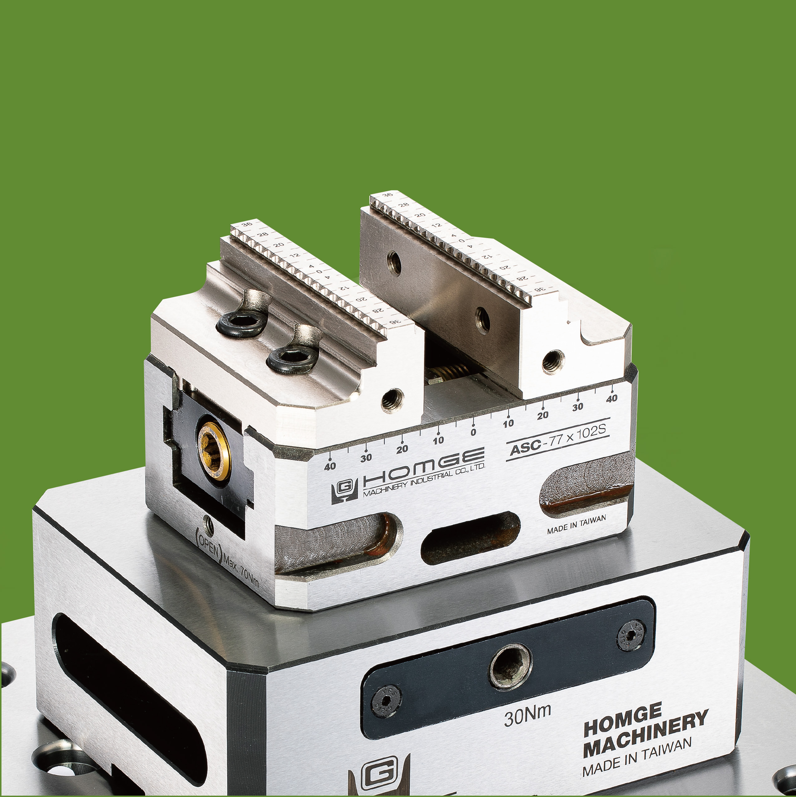 FIVE-AXIS ADJUSTABLE SELF-CENTERING VISE (ASC-S)