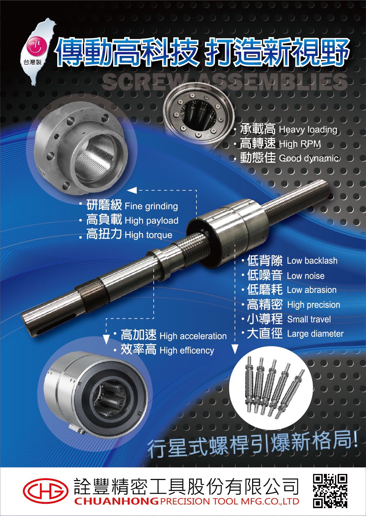 行星式滾柱螺桿型錄